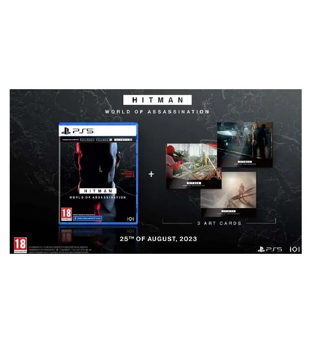 تصویر  بازی Hitman: World of Assassination مخصوص کنسول بازی پلی استیشن 5