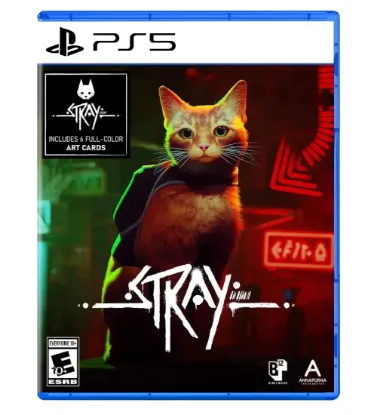تصویر  بازی stray مخصوص کنسول بازی پلی استیشن 5