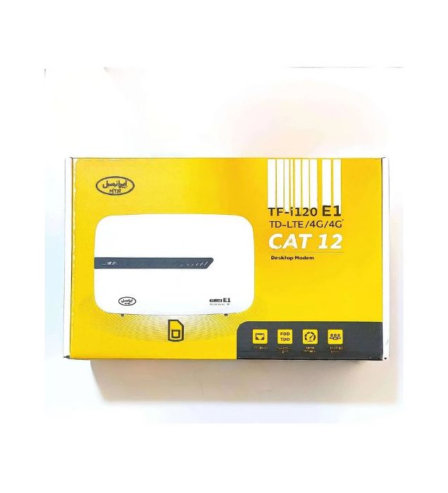تصویر  مودم ایرانسل TD-LTE مدل TF-i120 E1