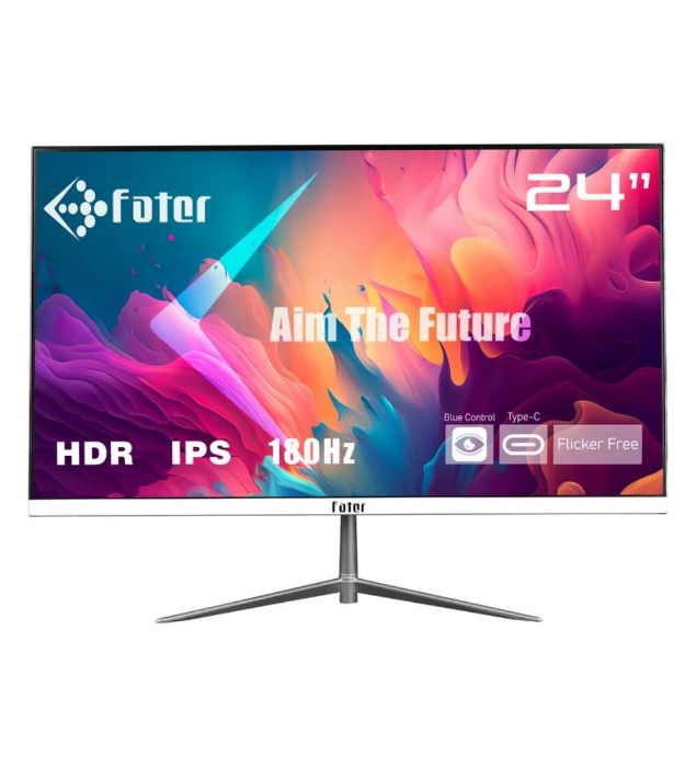 تصویر  مانیتور گیمینگ فاطر مدل F24-180 B2-W2 سایز 24 اینچ