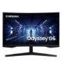 تصویر  مانیتور خمیده سامسونگ مدل Odyssey G5 G55C LS27CG552 سایز 27 اینچ