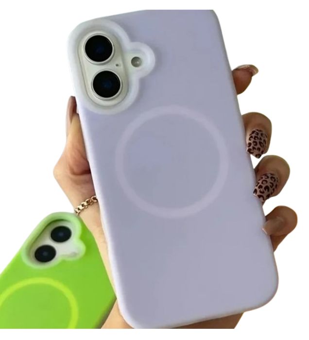 تصویر  کاور سیلیکونی مگ سیف دار برای گوشی آیفون iPhone 16
