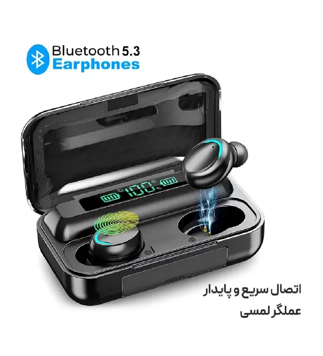 تصویر  هندزفری بلوتوثی مدل MＱ80.v5.3