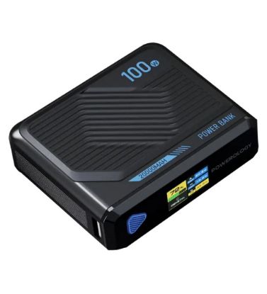 تصویر  پاوربانک 100W پاورولوژی مدل PPBCHA79 ظرفیت 20000 میلی آمپر ساعت