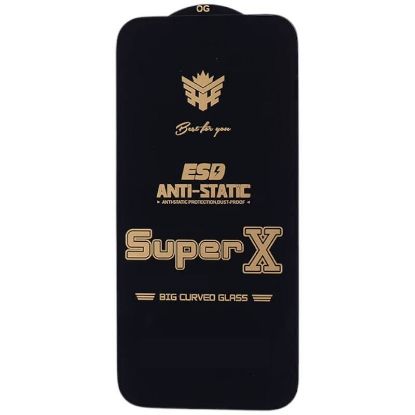 تصویر  محافظ تمام صفحه (گلس) Super X آنتی استاتیک برای گوشی سامسونگ Galaxy A06
