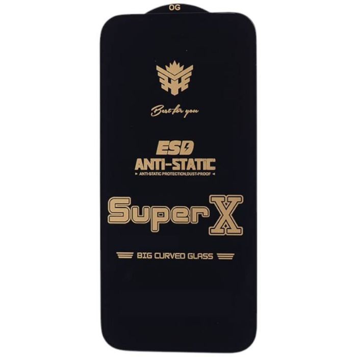 تصویر  محافظ تمام صفحه (گلس) Super X آنتی استاتیک برای گوشی آیفون iPhone 16 Pro