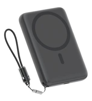 تصویر  پاوربانک کیو سی وای 22.5W مدل PBW10A Magnetic ظرفیت 10000 میلی آمپر ساعت