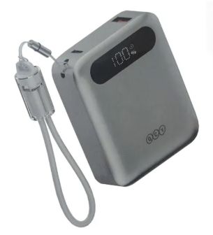 تصویر  پاوربانک کیو سی وای 22.5W مدل QCY PB10D ظرفیت 10000 میلی آمپر ساعت