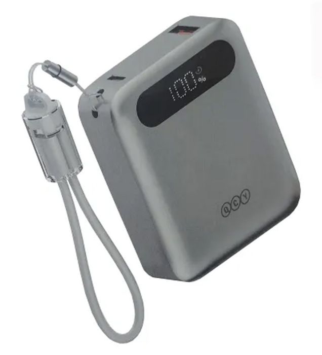 تصویر  پاوربانک کیو سی وای 22.5W مدل QCY PB10D ظرفیت 10000 میلی آمپر ساعت