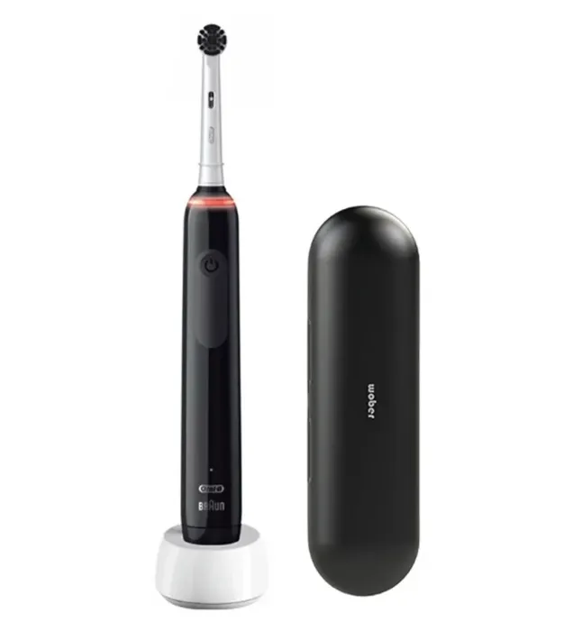 تصویر  مسواک برقی اورال-بی مدل Pro 3 3000 Pure همراه با قاب مسافرتی مسواک برقی مدل Wober