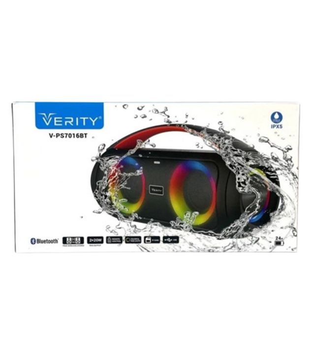 تصویر  اسپیکر بلوتوثی قابل حمل وریتی مدل V-PS7016BT
