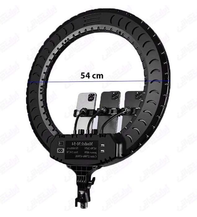 تصویر  رینگ لایت لئو مدل RL-21 همراه با سه پایه و ریموت کنترل