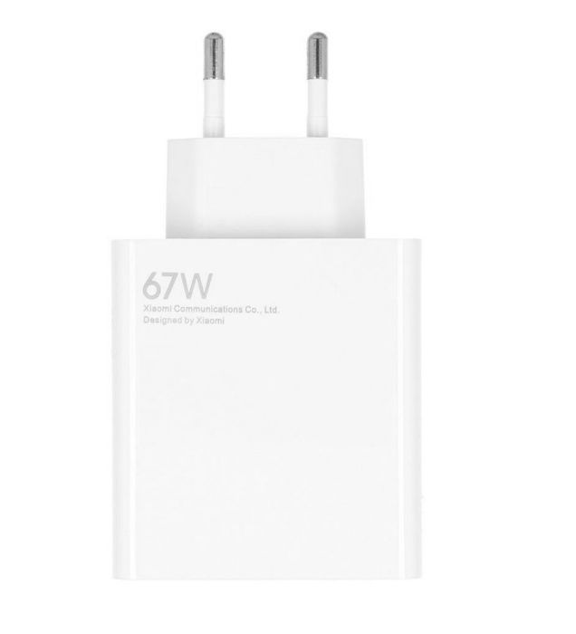 تصویر  شارژر دیواری 67W فست تک پورت شیائومی مدل MDY-11-EZ
