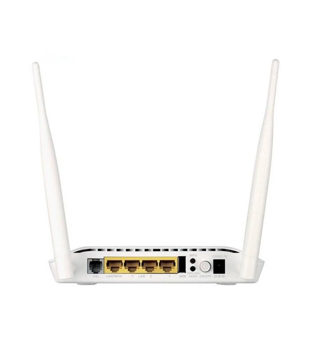 تصویر  روتر مودم بی سیم دی لینک 2750U ADSL2 Plus Wireless N300