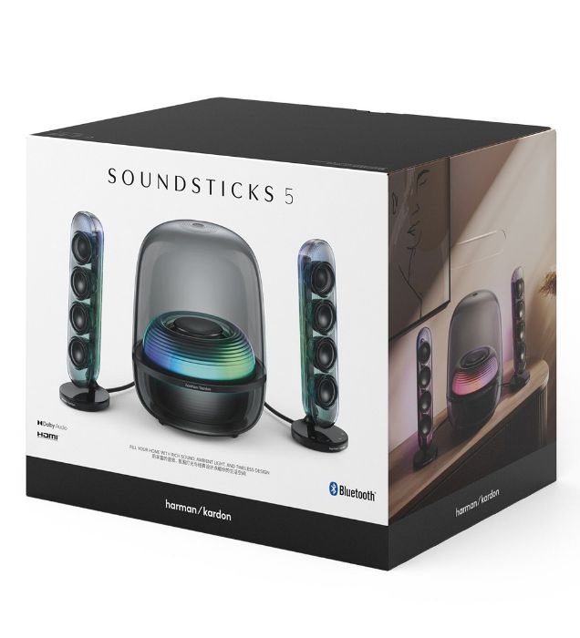 تصویر  اسپیکر بلوتوثی هارمن کاردن مدل Soundsticks 5