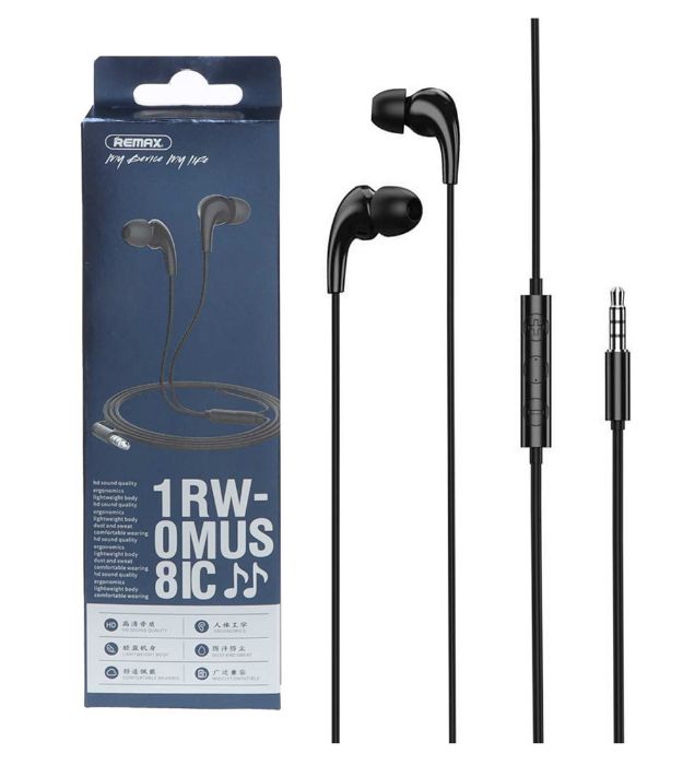 تصویر  هندزفری باسیم ریمکس مدل RW-108