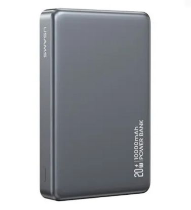 تصویر  پاوربانک 20W یوسامس مدل CD242 10KCD24201 ظرفیت 10000 میلی آمپر ساعت