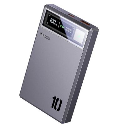 تصویر  پاوربانک وایرلس 20W یسیدو مگ سیف مدل YP61 ظرفیت 10000 میلی آمپر ساعت