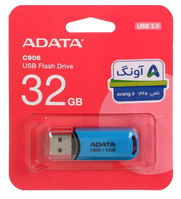 تصویر  فلش مموری ای دیتا مدل C906 ظرفیت 32 گیگابایت