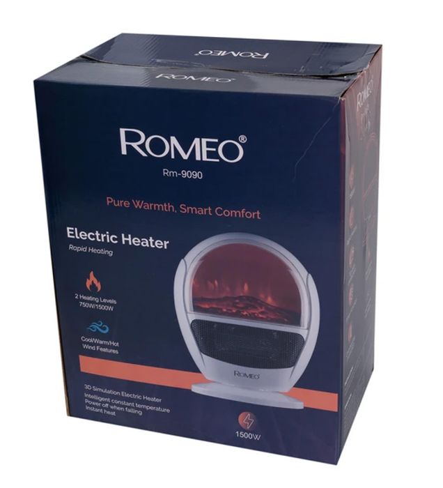تصویر  بخاری برقی رومئو مدل Rm-9090