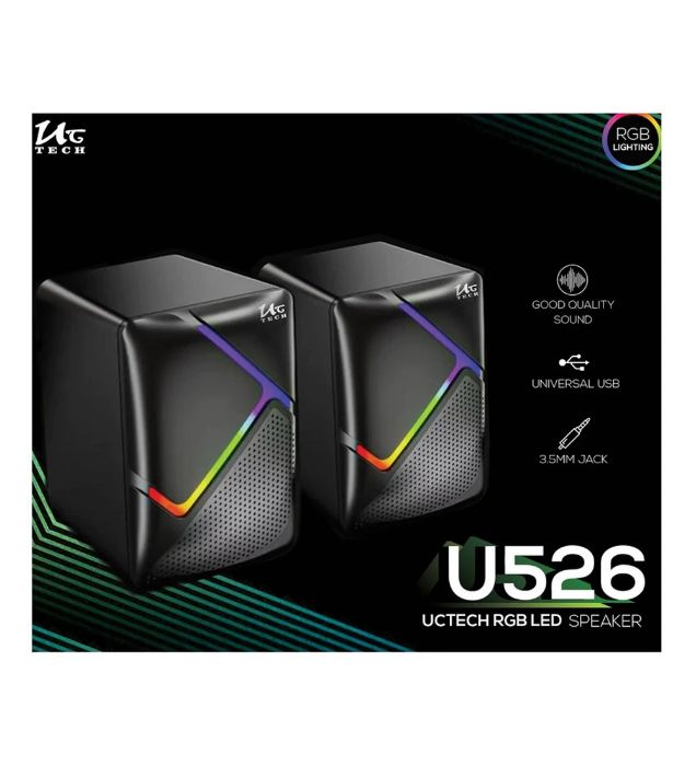 تصویر  اسپیکر رومیزی (دسکتاپ) دو تکه یوسیتک مدل U526-PLUS