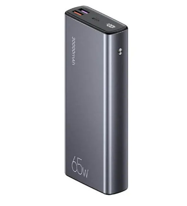 تصویر  پاوربانک 65W یوسامس مدل US-CD165 ظرفیت 30000 میلی آمپر ساعت