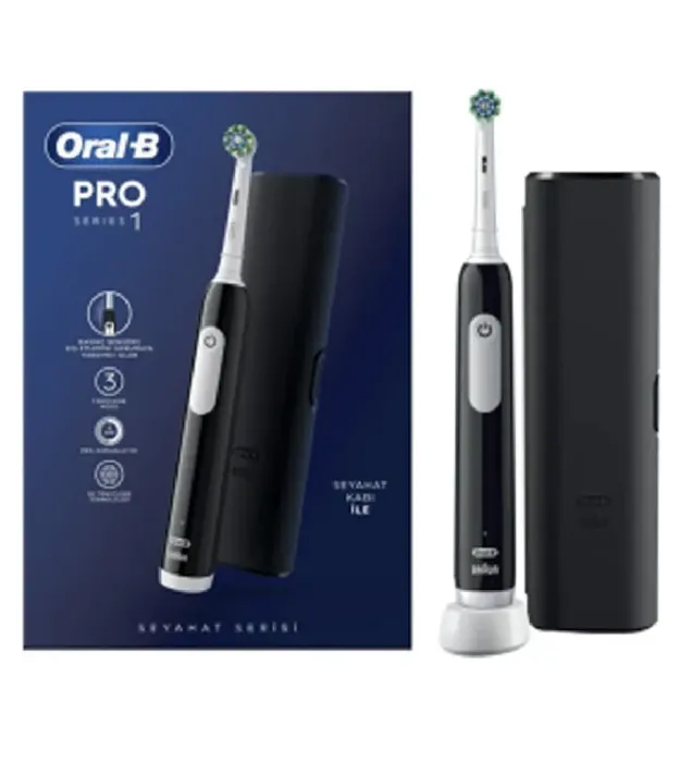 تصویر  مسواک برقی اورال-بی مدل Pro Series 1 به همراه کیف سفری