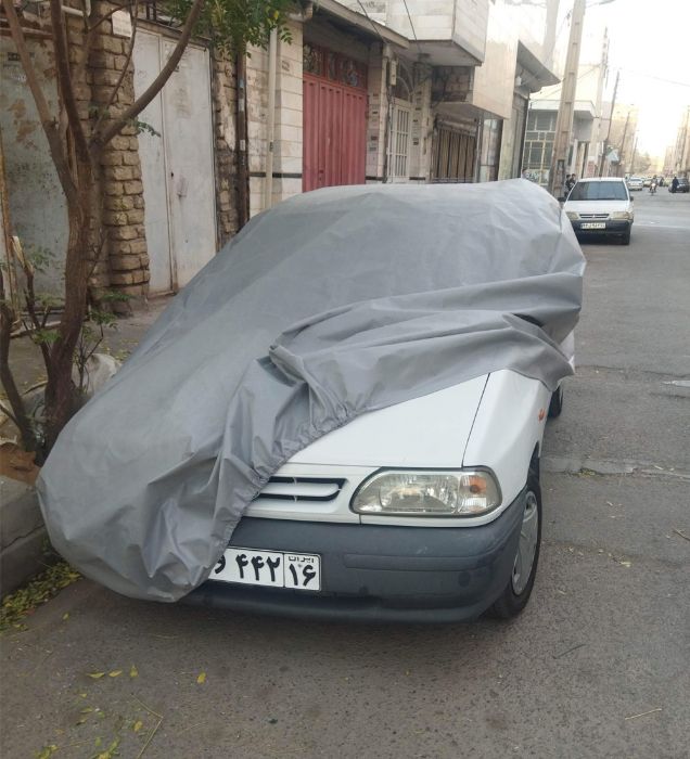 تصویر  چادر خودرو مناسب پراید سمند سهند دنا تیبا ساینا ریو کوئیک