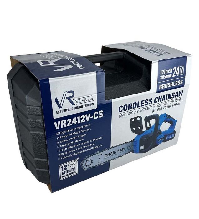 تصویر  اره زنجیری شارژی ویوارکس مدل VR2412V-CS 30