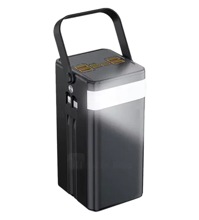 تصویر  پاوربانک خورشیدی گرین لاین مدل Solar X GLPX50 GNSOL50PB60BK ظرفیت 60000 میلی آمپر ساعت