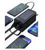 تصویر  پاوربانک خورشیدی گرین لاین مدل Solar X GLPX50 GNSOL50PB60BK ظرفیت 60000 میلی آمپر ساعت