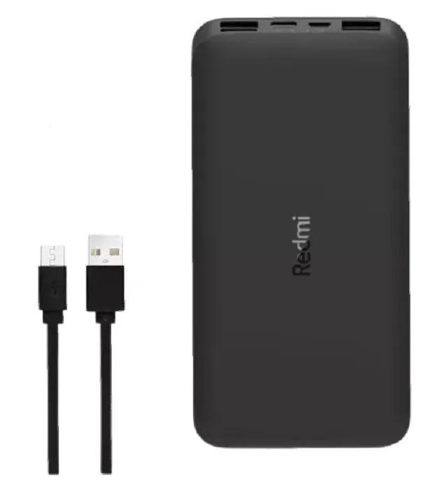 تصویر  پاوربانک شیائومی مدل Redmi PB200LZM ظرفیت 20000 میلی آمپر ساعت به همراه کابل microUSB طرح اصلی