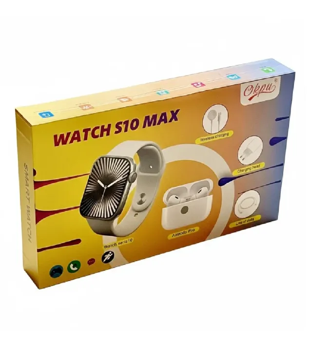 تصویر  ساعت هوشمند اوکپو Max به همراه هدفون