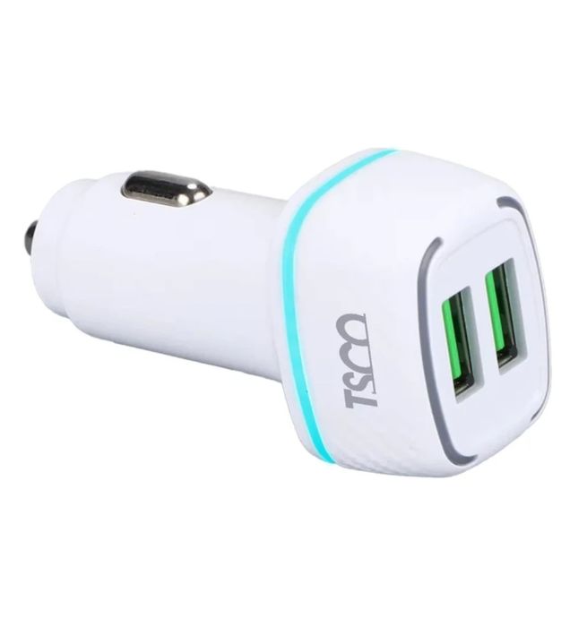 تصویر  شارژر فندکی 30W فست دو پورت تسکو مدل TCG 41