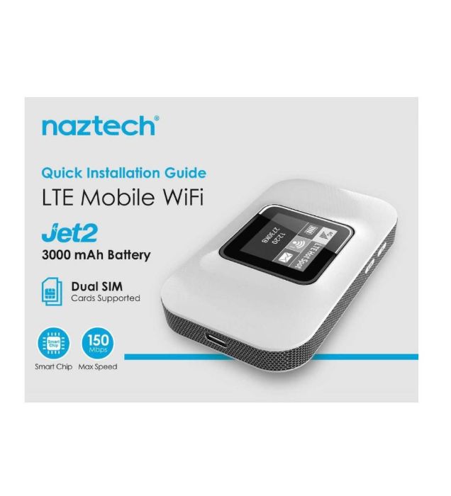 تصویر  سبد 3 عددی روتر مودم بی سیم 4G-LTE نزتک مدل Jet 2