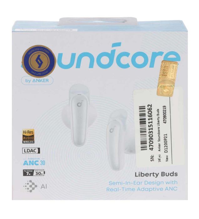 تصویر  هندزفری بلوتوثی انکر مدل Liberty Buds ANC D1200P21
