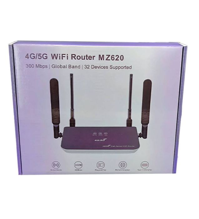 تصویر  مودم 4G-LTE رایمون مدل MZ620