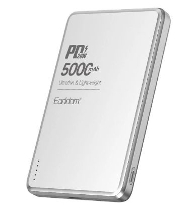 تصویر  پاور بانک 20W ارلدام مدل ET-PD53 ظرفیت 5000 میلی آمپر ساعت