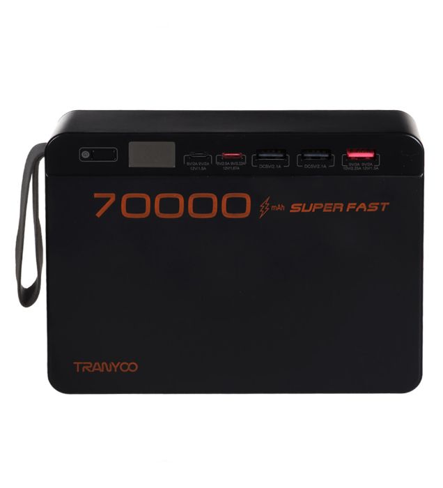 تصویر  پاور بانک 22.5W ترانیو مدل T-F17 ظرفیت 70000 میلی آمپر ساعت