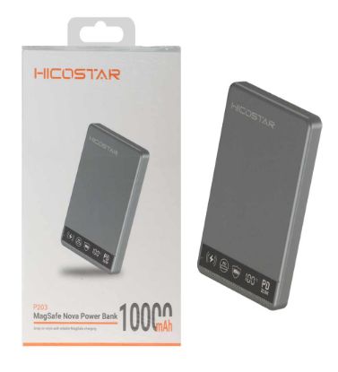 تصویر  پاوربانک 22.5W هیکو استار مدل P203 ظرفیت 10000 میلی آمپر ساعت