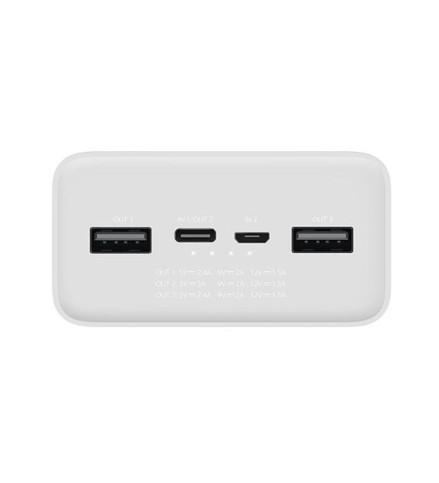 تصویر  پاوربانک شیائومی مدل Mi PB3018ZM ظرفیت 30000 میلی آمپر ساعت (طرح اصلی)