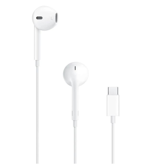 تصویر  هندزفری با سیم اپل مدل EarPods USB-C (طرح اصلی)