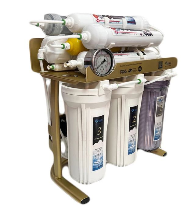 تصویر  دستگاه تصفیه کننده آب  اس اس وی مدل MaxGold N 2W X1055 +3F به همراه شیر دوکاره و فیلتر