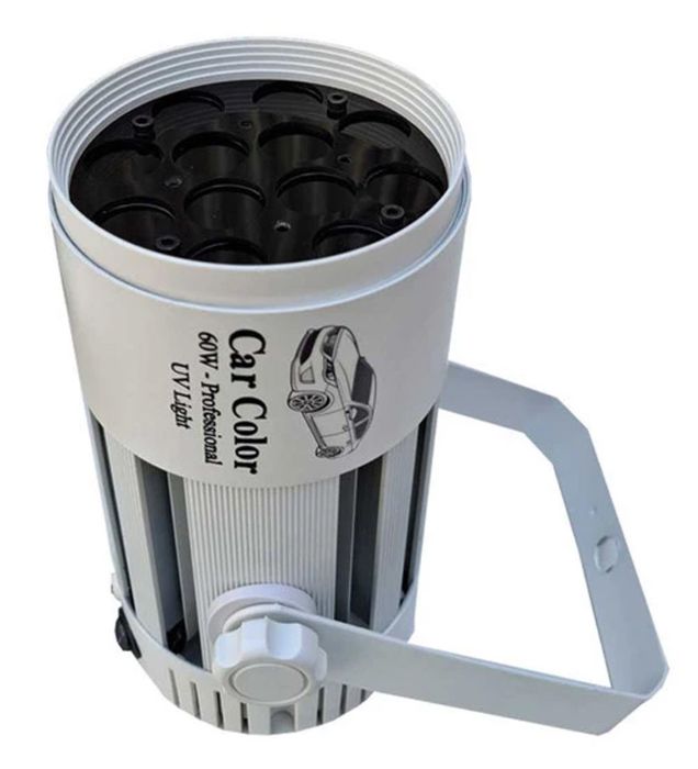 تصویر  چراغ قوه یووی کارشناسی و تشخیص رنگ خودرو مدل UV-60W