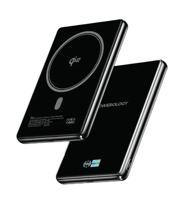 تصویر  پاوربانک 20W مگ سیف پاورولوژی مدل Skye ظرفیت 10000 میلی آمپر ساعت