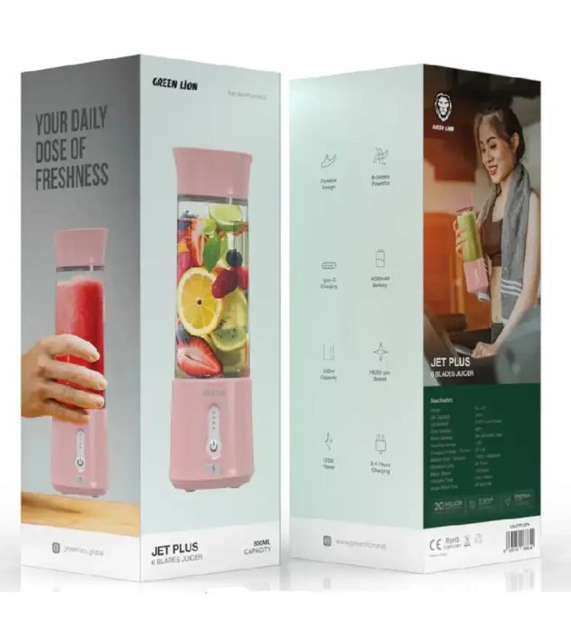تصویر  مخلوط کن قابل حمل گرین لاین مدل Jet Plus
