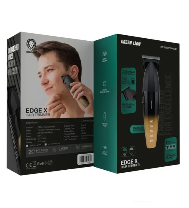 تصویر  ماشین اصلاح صورت (ریش تراش) گرین لاین مدل Edge X