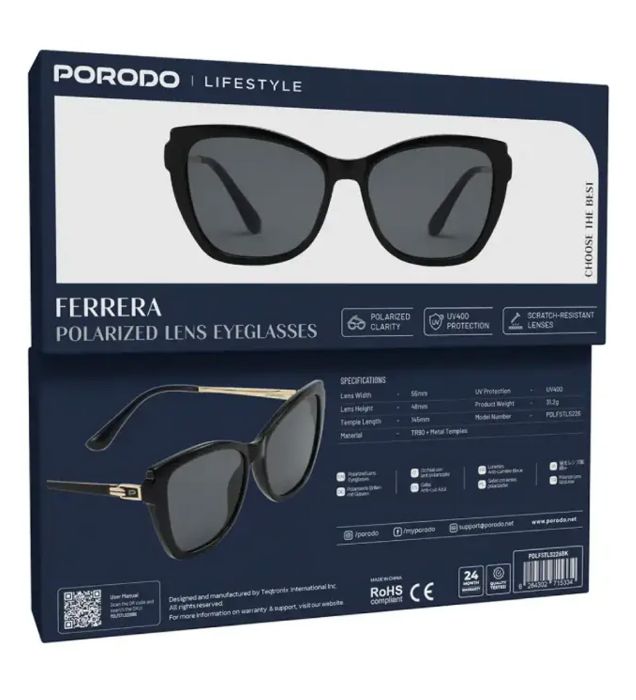 تصویر  عینک آفتابی پرودو مدل Ferrera PDLFSTLS226