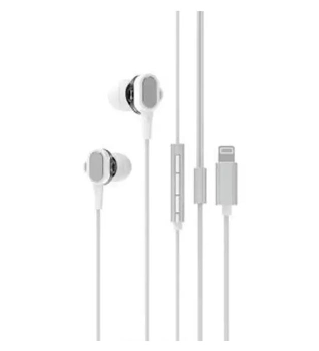 تصویر  هندزفری سیمی گرین لاین مدل Echo Stereo Lightning