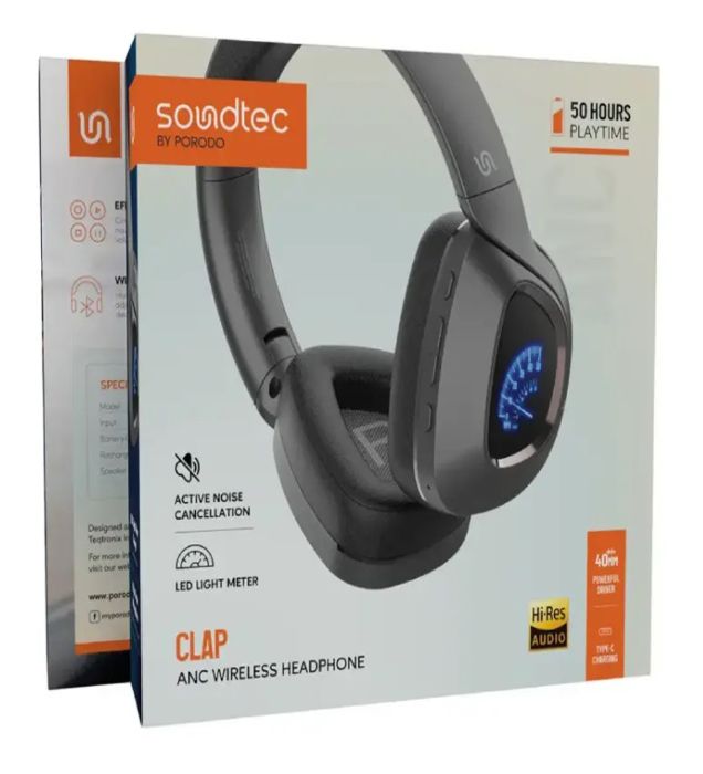 تصویر  هدفون بلوتوثی پرودو مدل Soundtec Clap